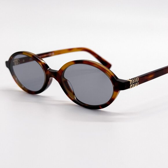 NEW MIU MIU SUNGLASSES MU04ZS 21C40O HAVANA WOMEN MU 04ZS SMU 04Z main image 10